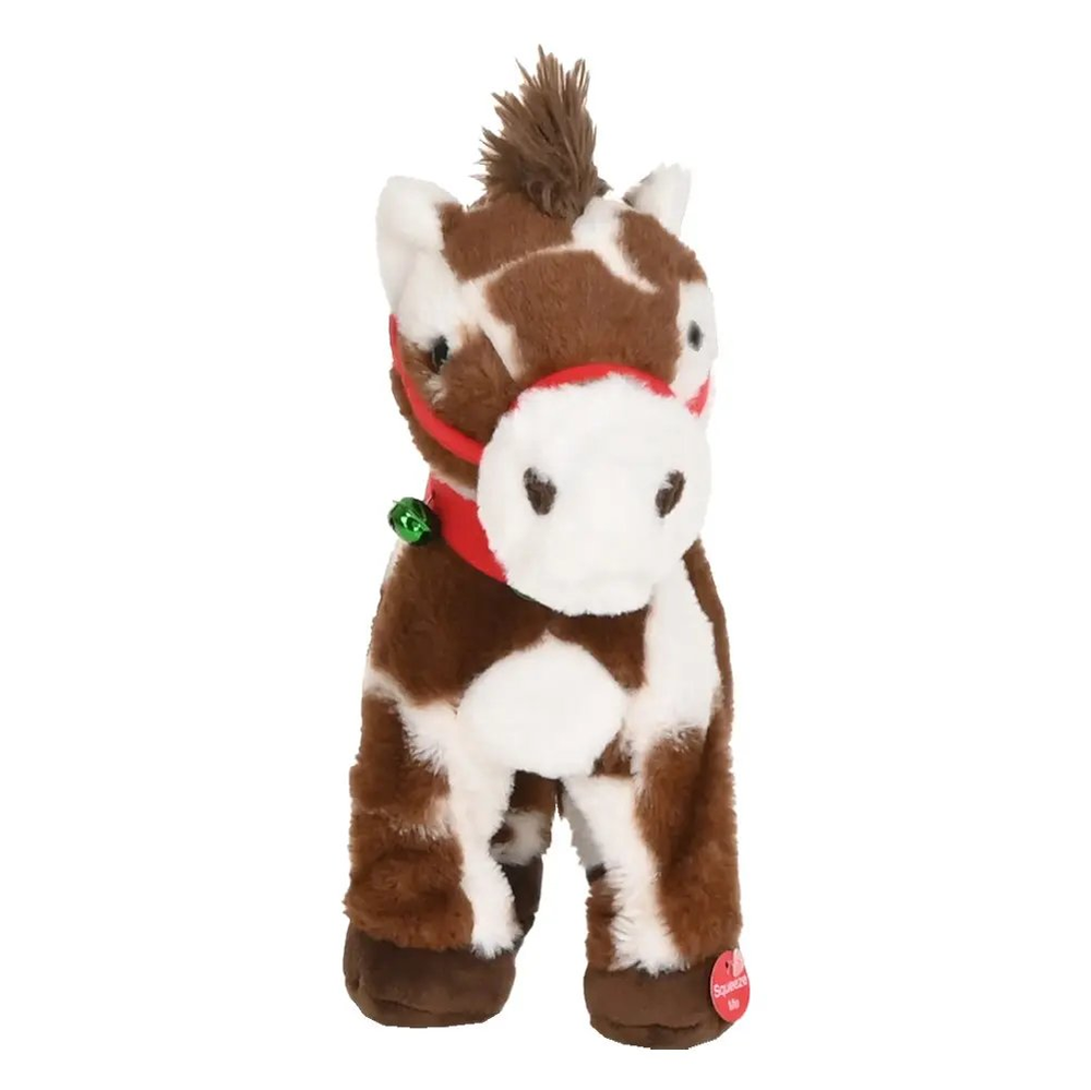 🐎❤️Spotted Electric Plush Horse
